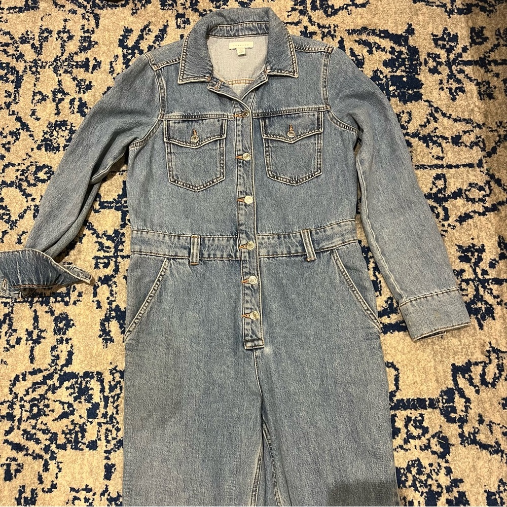 TopShop Denim Jumpsuit